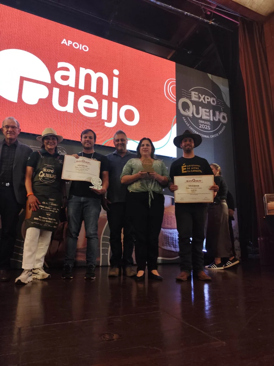 Celebração na Expoqueijo 2025